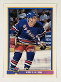 1991-92 Bowman #59 Kris King