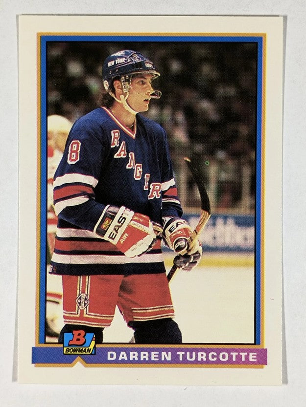 1991-92 Bowman #62 Darren Turcotte