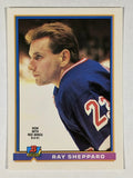 1991-92 Bowman #63 Ray Sheppard