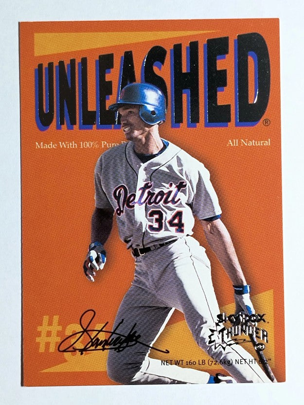 1999 SkyBox Thunder Unleashed #U5 Juan Encarnacion