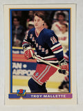 1991-92 Bowman #65 Troy Mallette