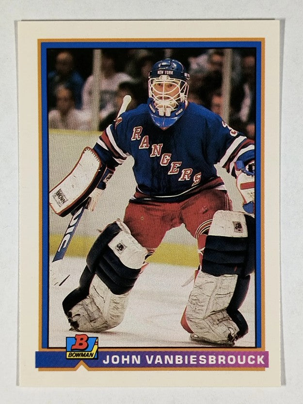1991-92 Bowman #68 John Vanbiesbrouck