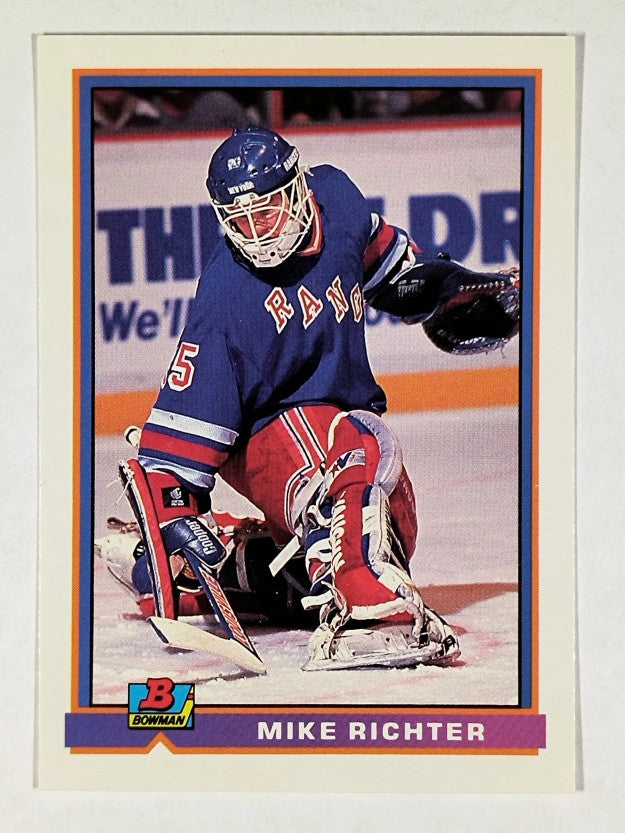 1991-92 Bowman #70 Mike Richter