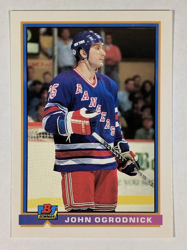 1991-92 Bowman #71 John Ogrodnick