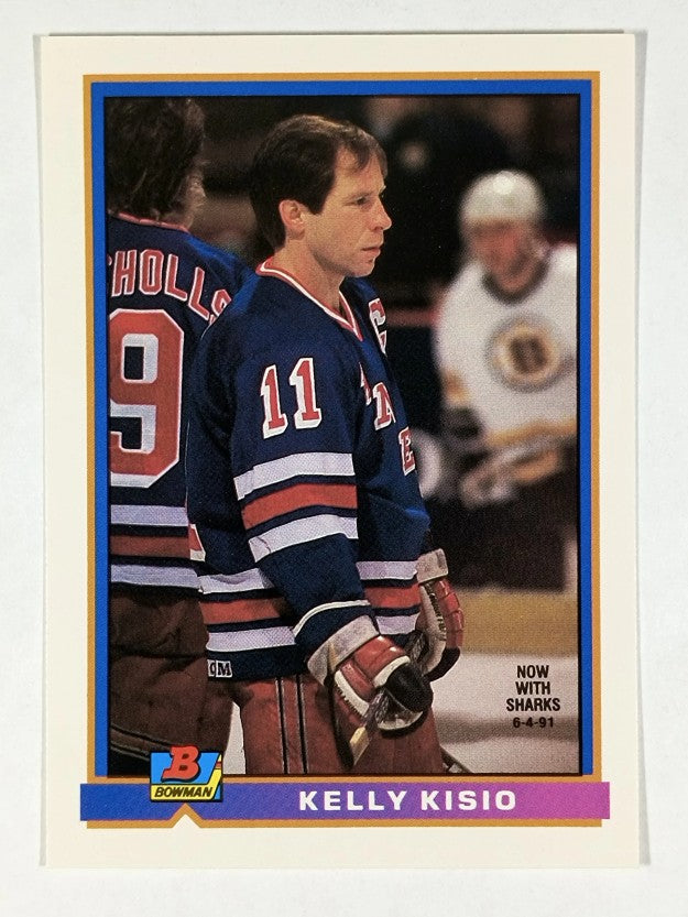 1991-92 Bowman #72 Kelly Kisio