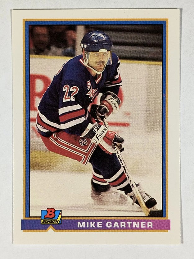 1991-92 Bowman #74 Mike Gartner