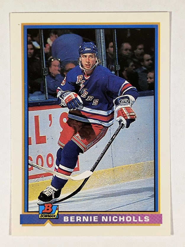 1991-92 Bowman #76 Bernie Nicholls