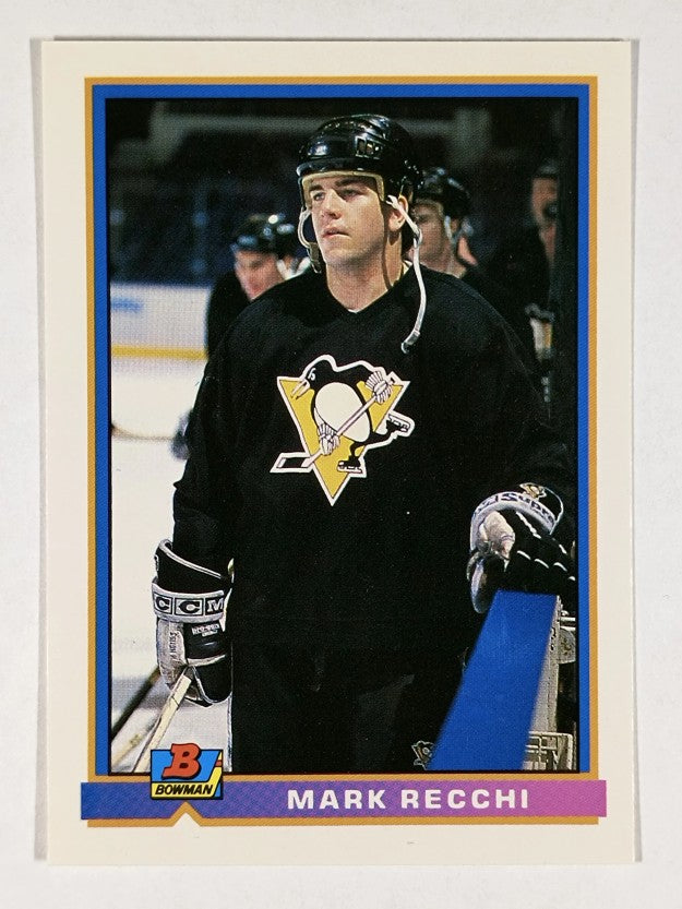 1991-92 Bowman #83 Mark Recchi