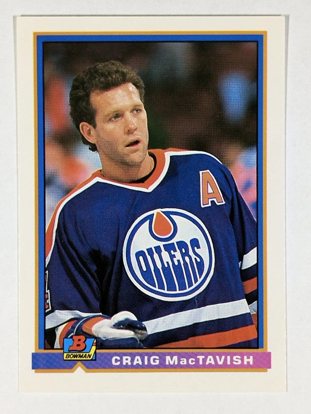 1991-92 Bowman #100 Craig MacTavish