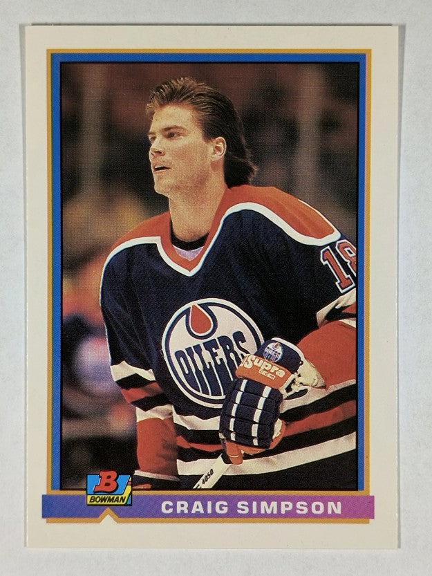 1991-92 Bowman #107 Craig Simpson
