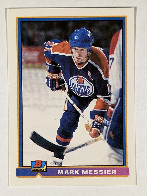 1991-92 Bowman #114 Mark Messier