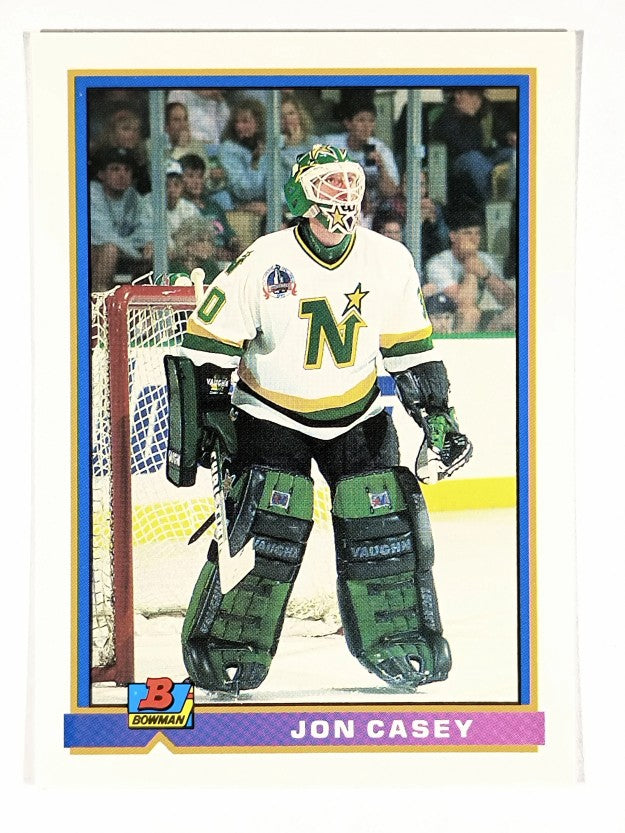 1991-92 Bowman #119 Jon Casey