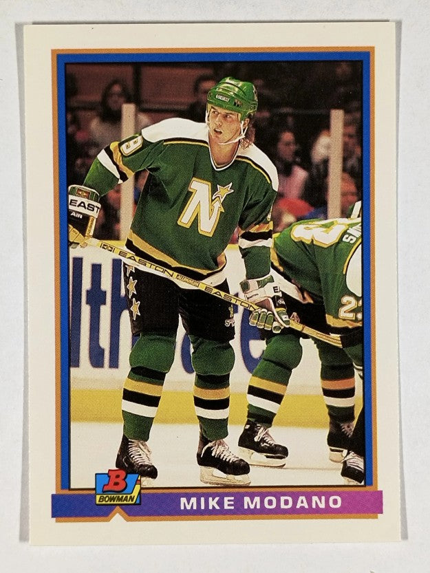1991-92 Bowman #125 Mike Modano