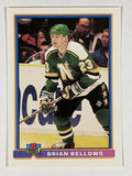 1991-92 Bowman #129 Brian Bellows