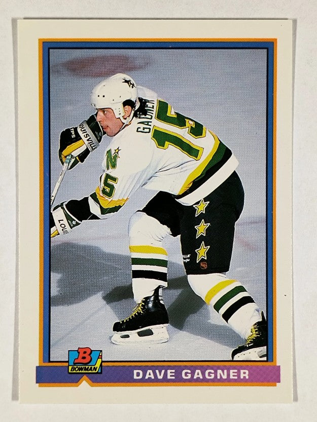 1991-92 Bowman #131 Dave Gagner
