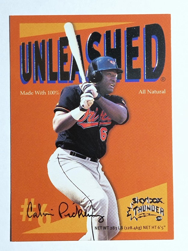 1999 SkyBox Thunder Unleashed #U13 Calvin Pickering