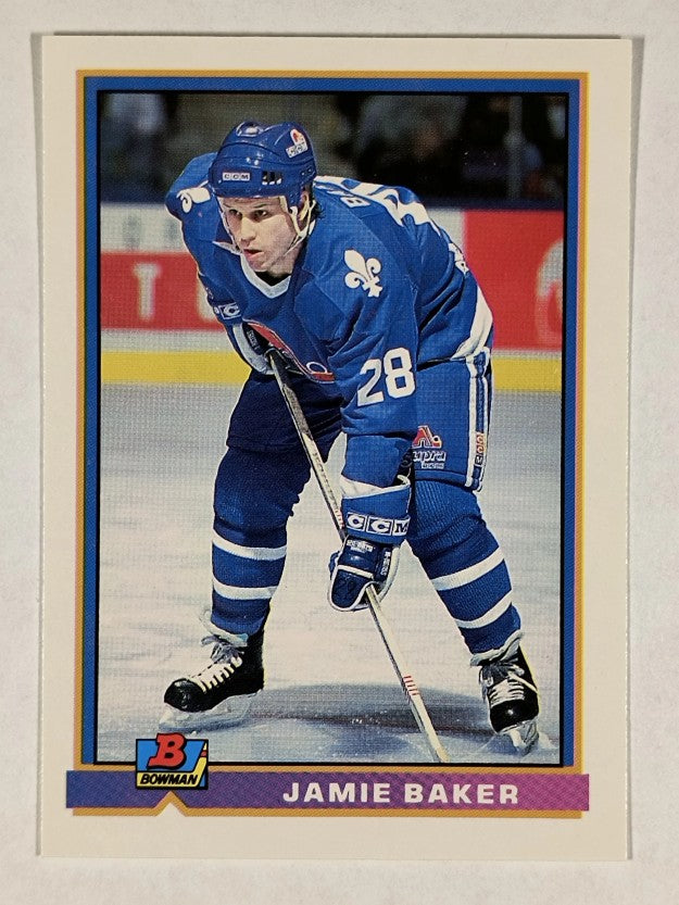 1991-92 Bowman #136 Jamie Baker RC