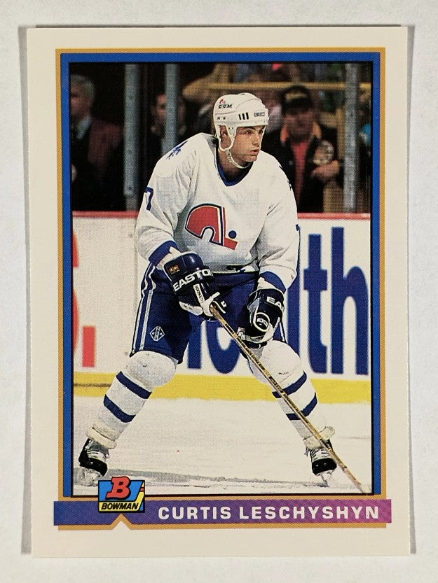 1991-92 Bowman #142 Curtis Leschyshyn