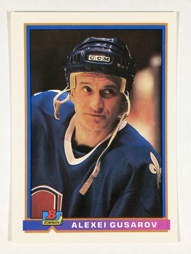 1991-92 Bowman #145 Alexei Gusarov RC