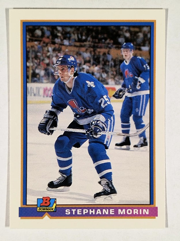 1991-92 Bowman #148 Stephane Morin