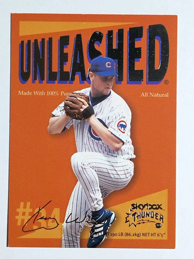 1999 SkyBox Thunder Unleashed #U15 Kerry Wood
