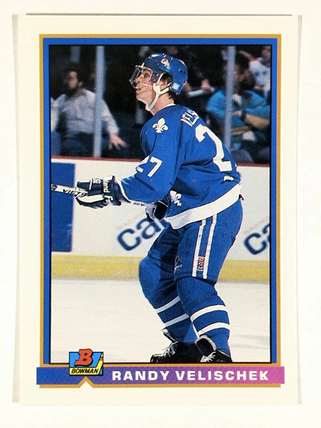 1991-92 Bowman #152 Randy Velischek