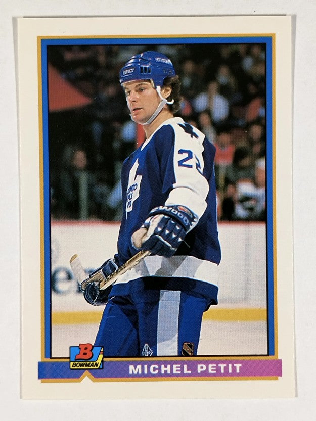 1991-92 Bowman #158 Michel Petit