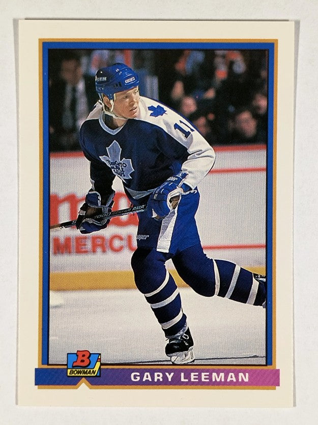 1991-92 Bowman #161 Gary Leeman