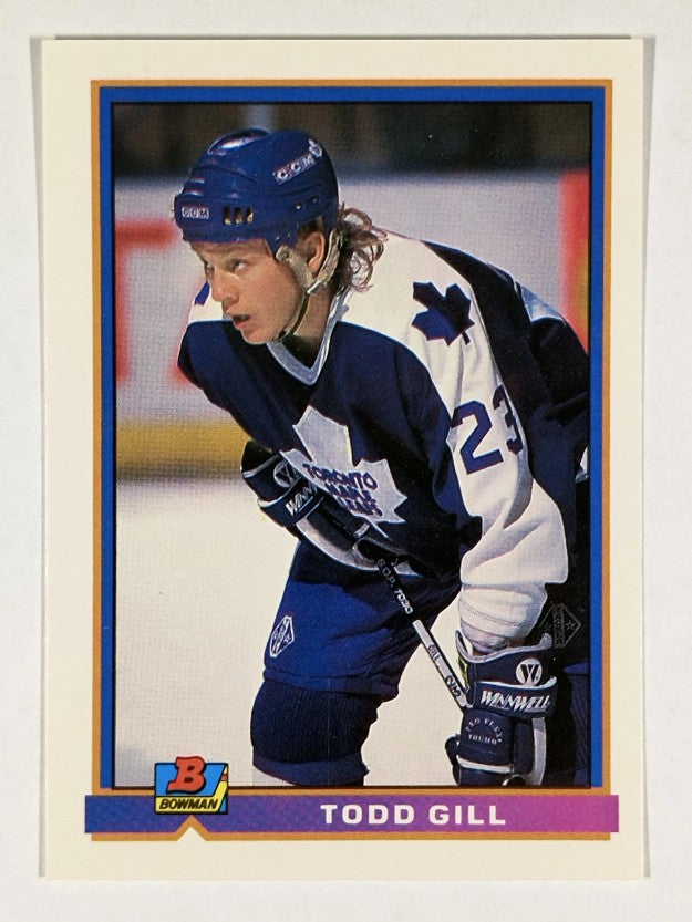 1991-92 Bowman #171 Todd Gill