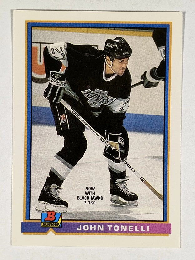 1991-92 Bowman #175 John Tonelli