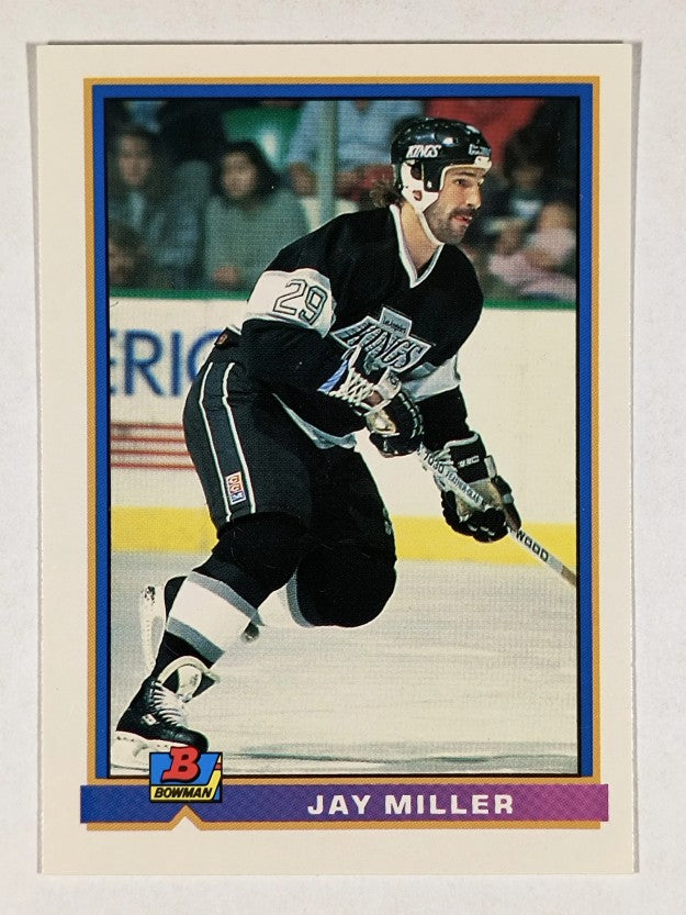 1991-92 Bowman #178 Jay Miller