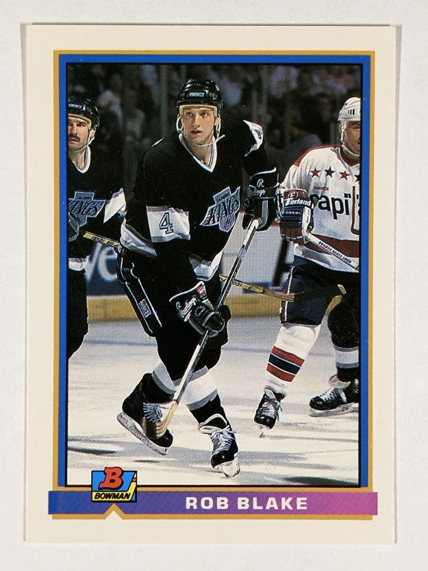1991-92 Bowman #182 Rob Blake
