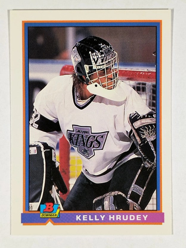 1991-92 Bowman #183 Kelly Hrudey
