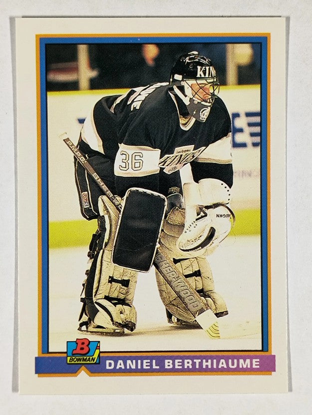 1991-92 Bowman #190 Daniel Berthiaume