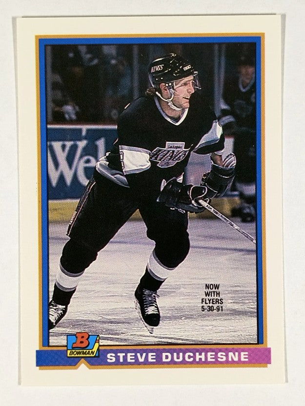 1991-92 Bowman #191 Steve Duchesne