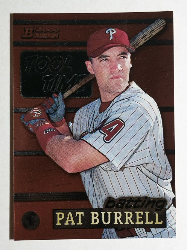 2000 Bowman Tool Time #TT1 Pat Burrell