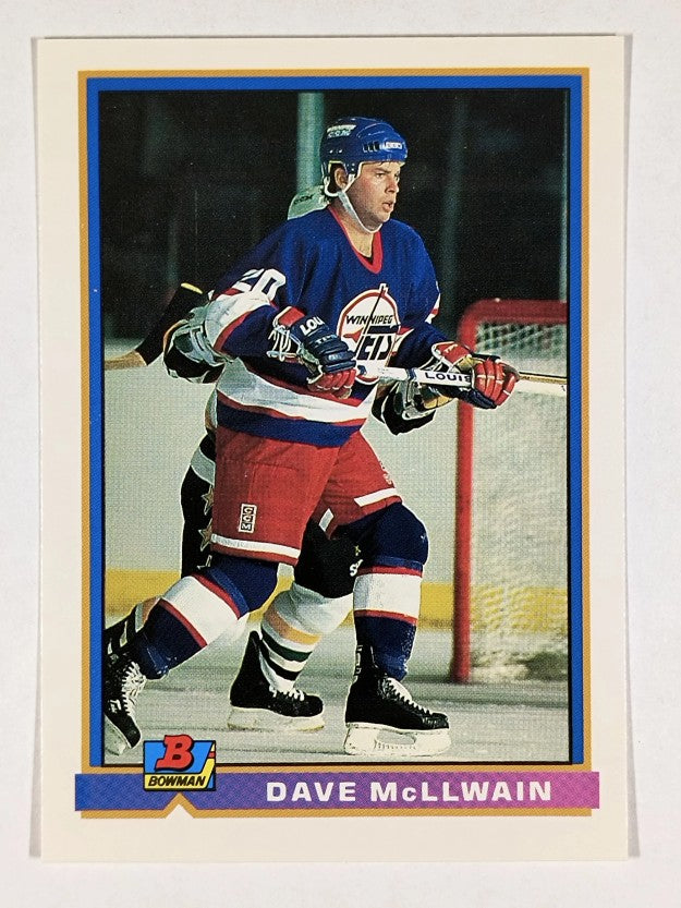 1991-92 Bowman #196 Dave McLlwain