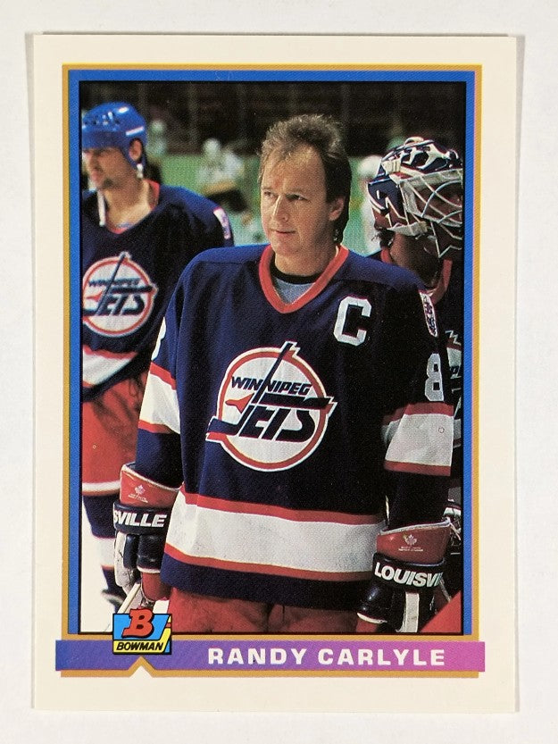 1991-92 Bowman #199 Randy Carlyle