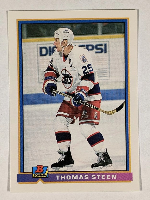 1991-92 Bowman #200 Thomas Steen