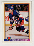 1991-92 Bowman #201 Teppo Numminen