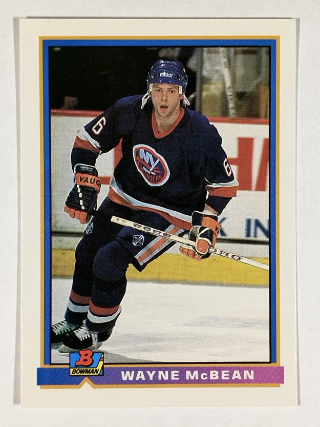 1991-92 Bowman #217 Wayne McBean