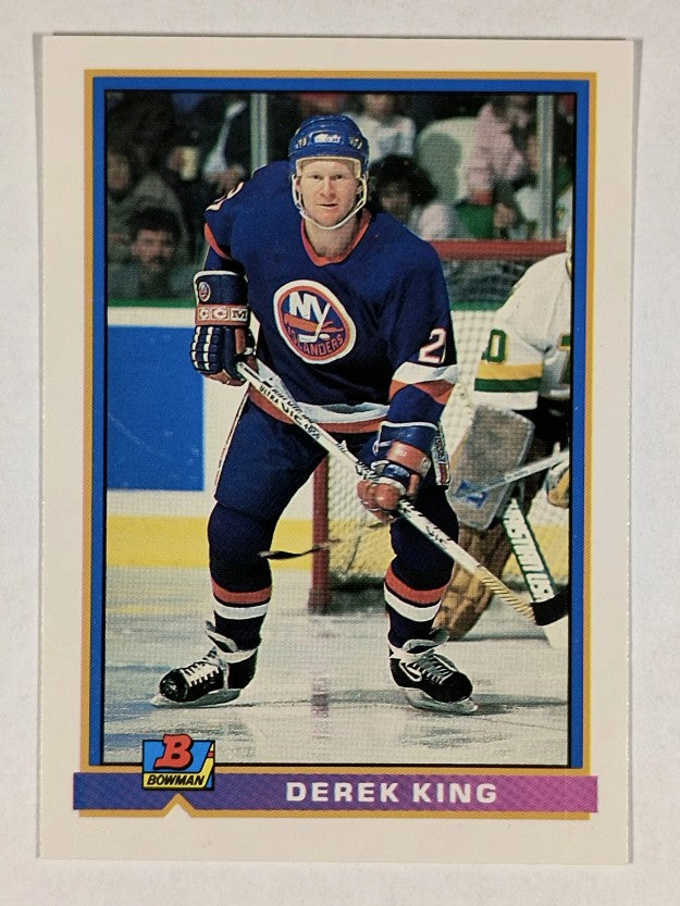 1991-92 Bowman #220 Derek King