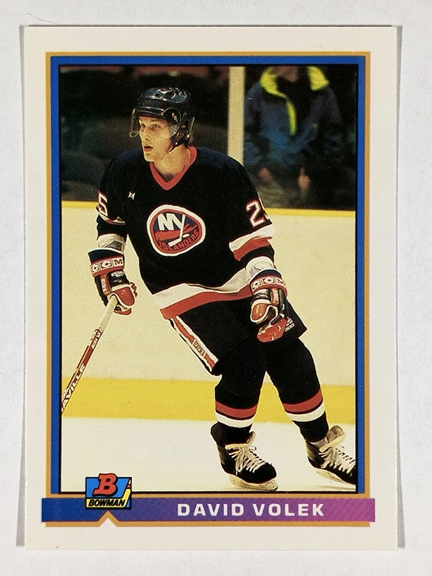1991-92 Bowman #223 David Volek