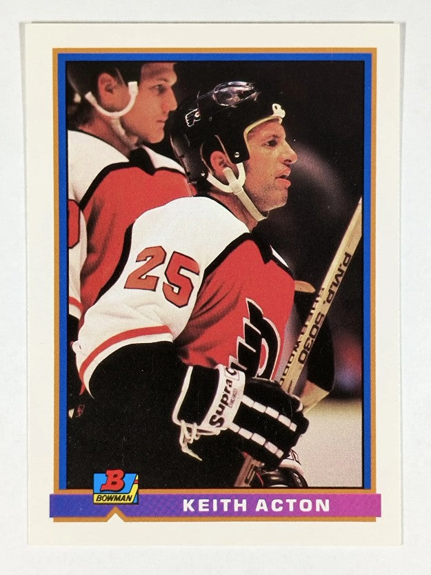 1991-92 Bowman #244 Keith Acton
