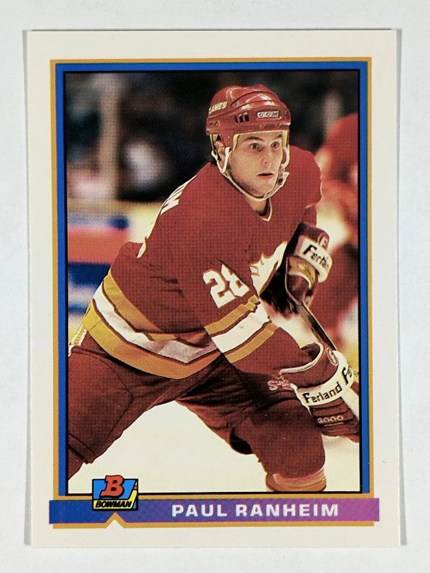 1991-92 Bowman #251 Paul Ranheim