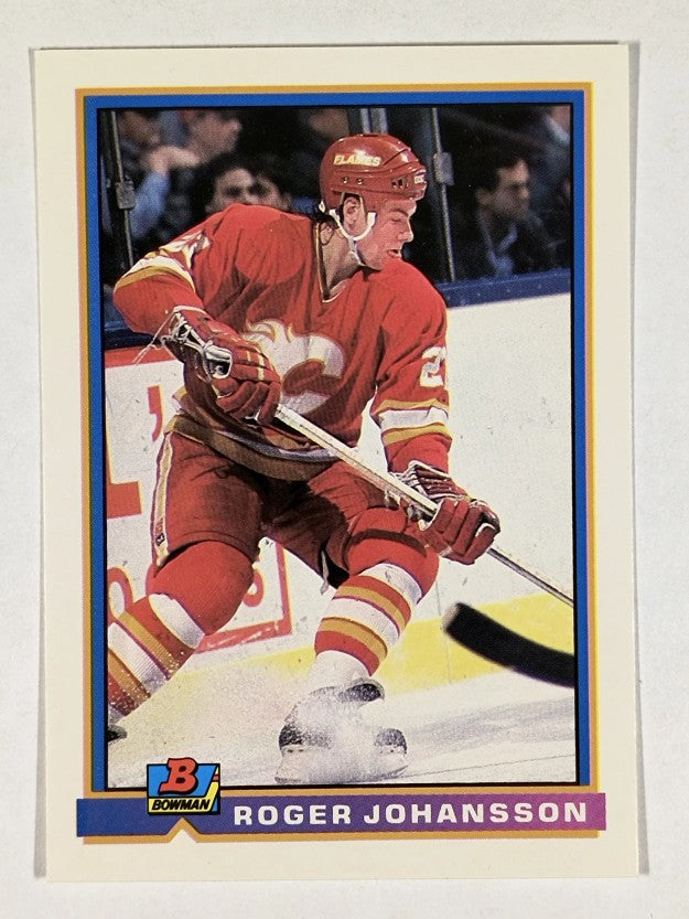 1991-92 Bowman #257 Roger Johansson