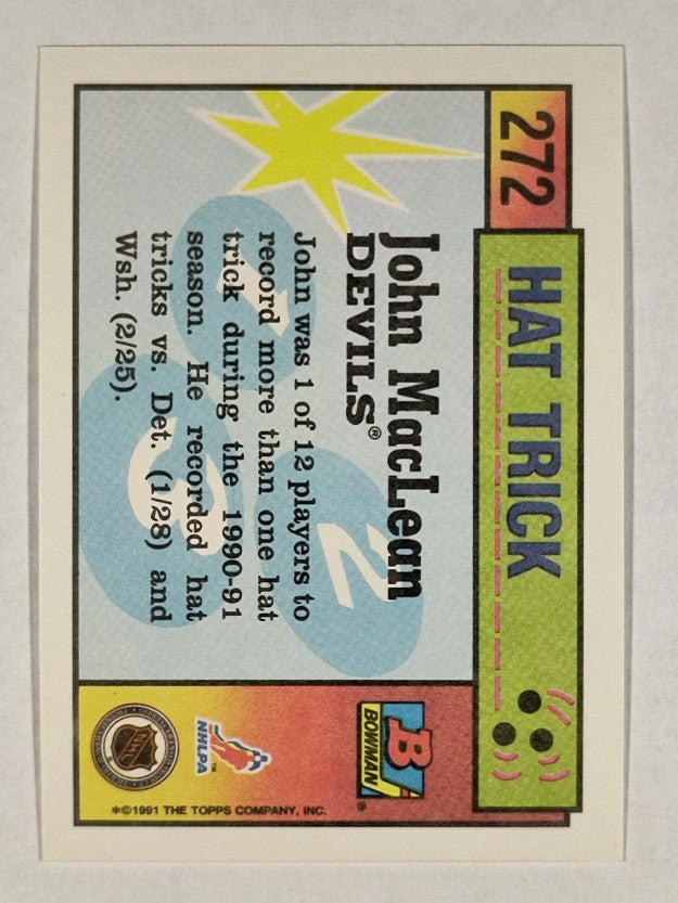 1991-92 Bowman #272 John MacLean