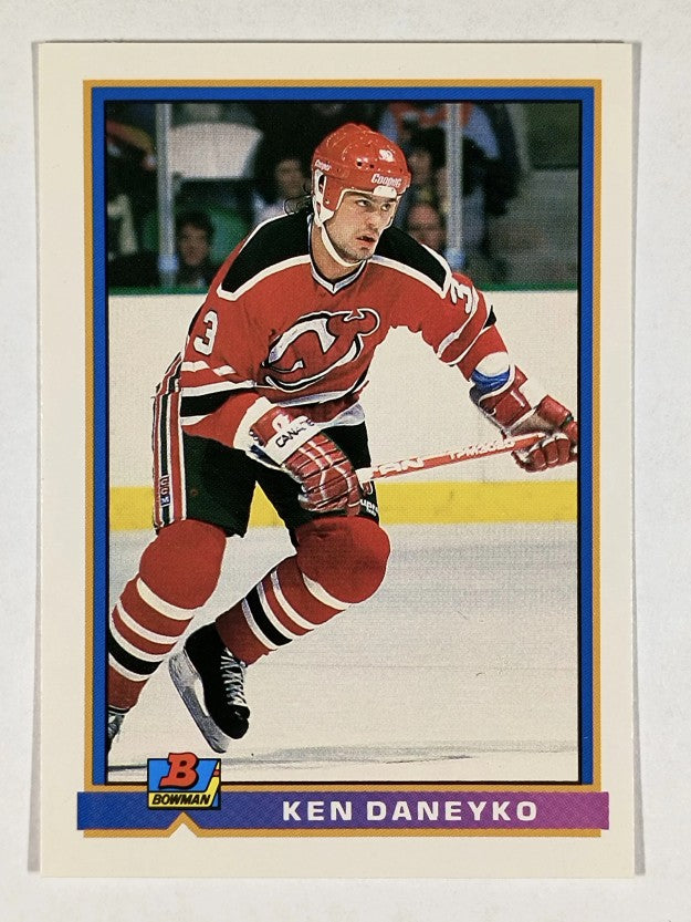 1991-92 Bowman #284 Ken Daneyko