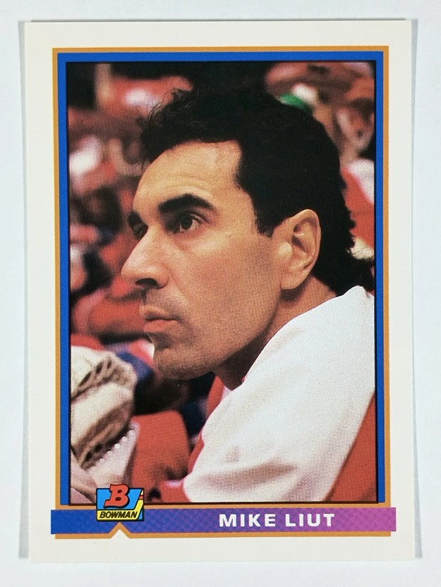 1991-92 Bowman #290 Mike Liut