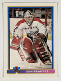 1991-92 Bowman #304 Don Beaupre